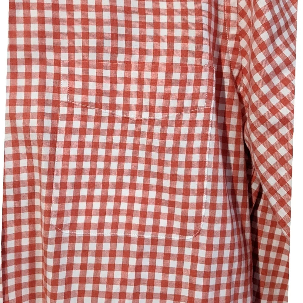 J. McLaughlin Gingham Print Trim Fit Button Down - Picture 7 of 8